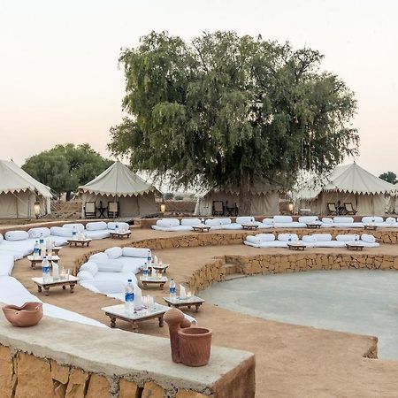 Golden Sandstone Hotel Desert Safari Camp Jaisalmer Exteriör bild