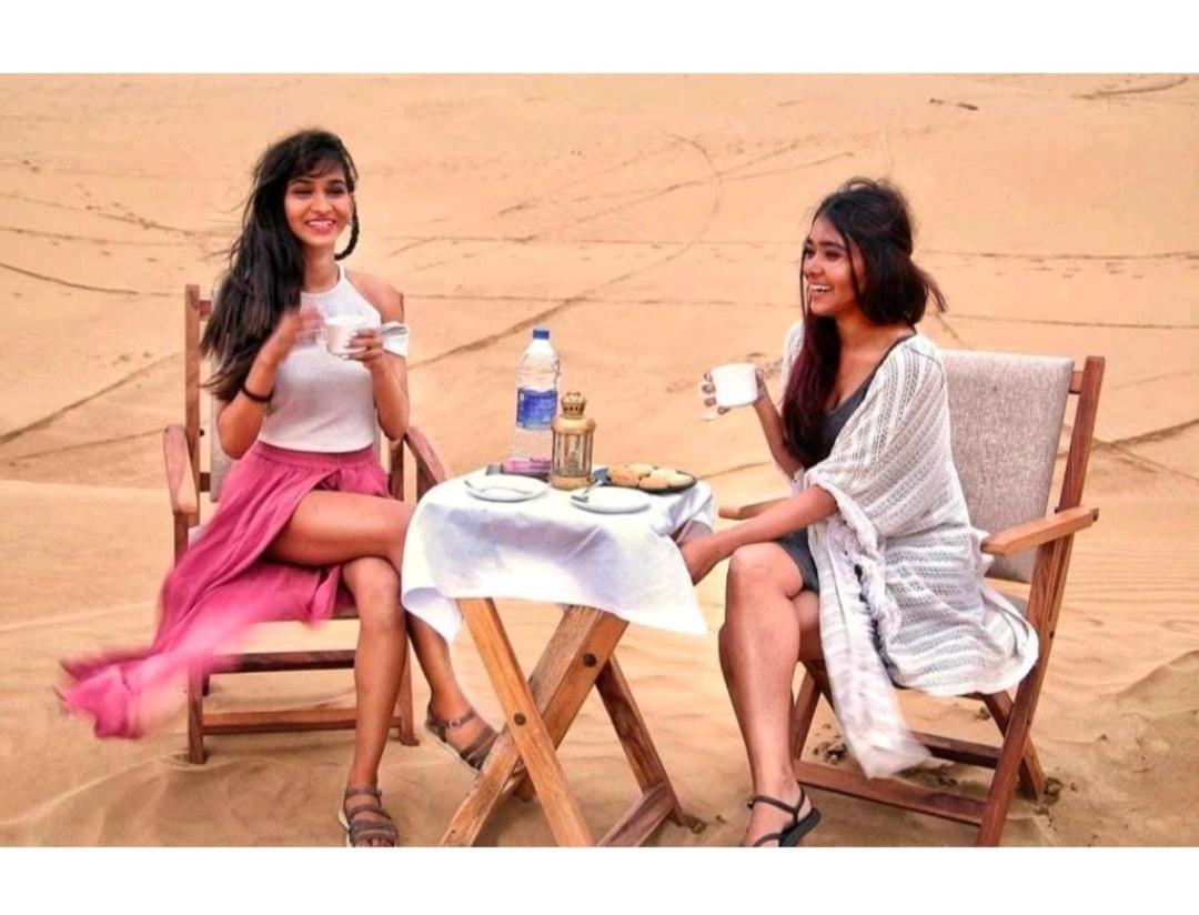 Golden Sandstone Hotel Desert Safari Camp Jaisalmer Exteriör bild