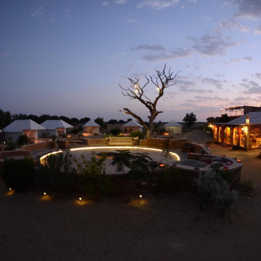 Golden Sandstone Hotel Desert Safari Camp Jaisalmer Exteriör bild