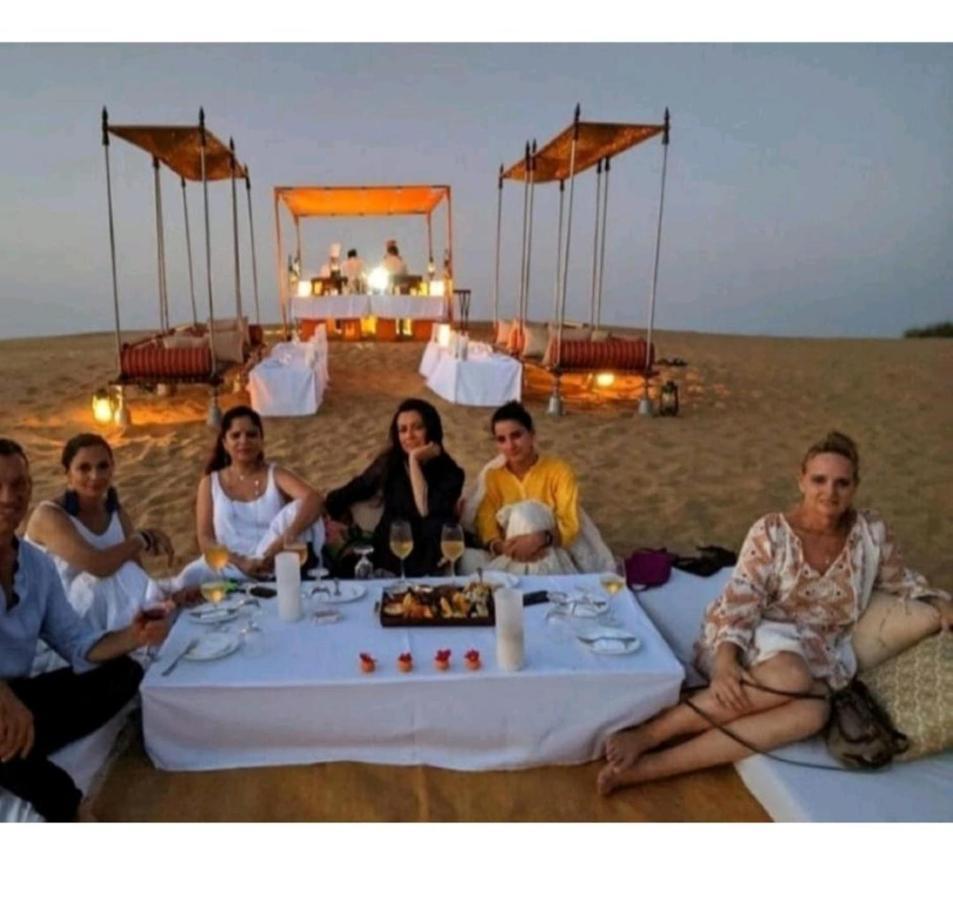 Golden Sandstone Hotel Desert Safari Camp Jaisalmer Exteriör bild